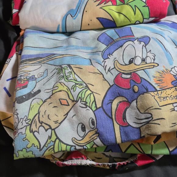 Vintage 1986 Disney's DuckTales Twin Size Sheet Set - Picture 2 of 5